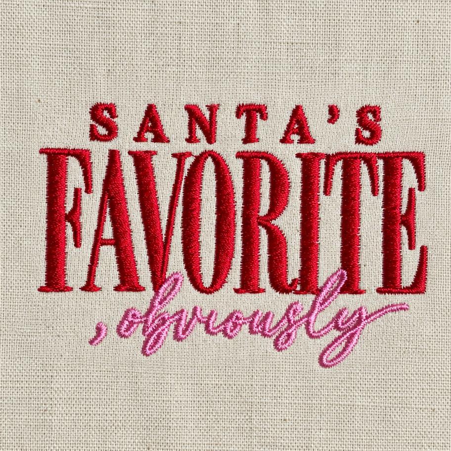 Santa's Favorite, obviously
