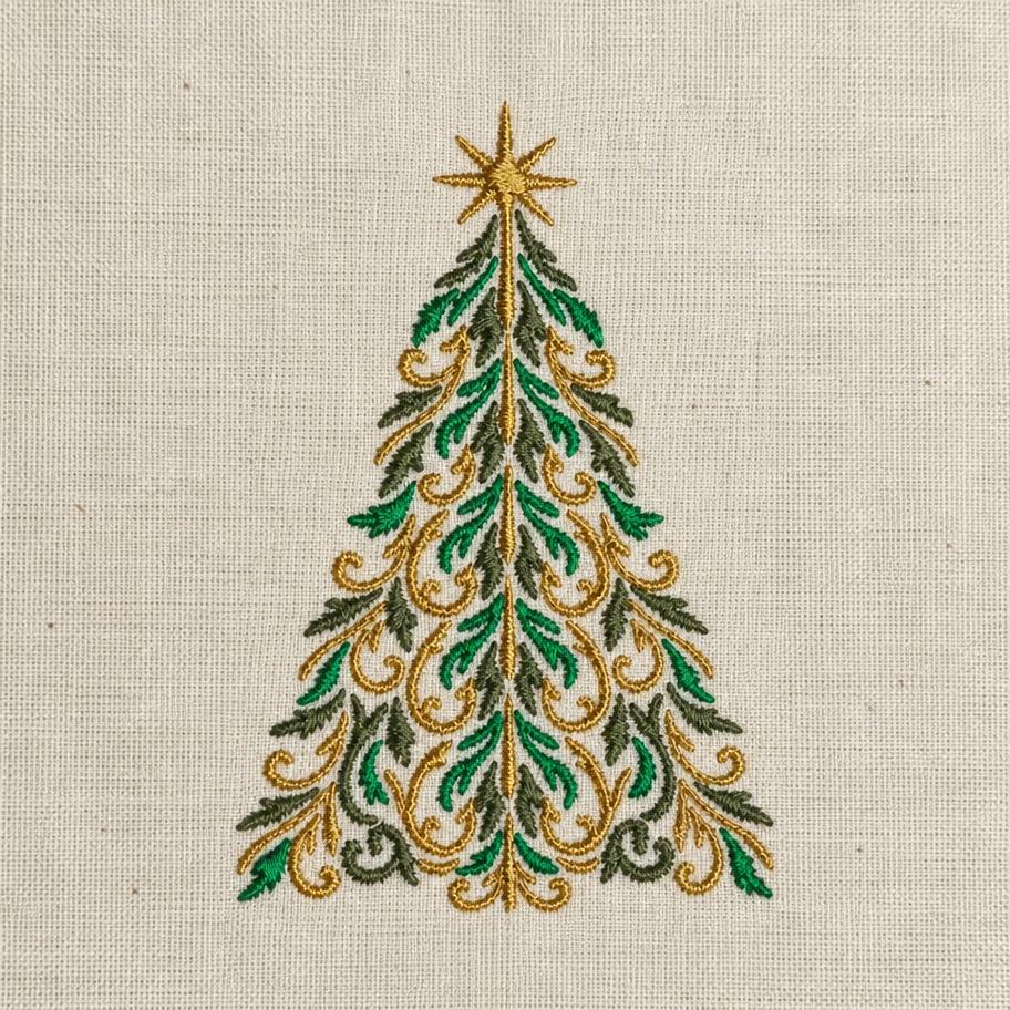 Tree with gold